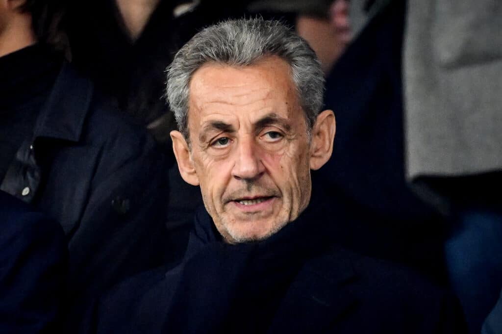 Celebrites dans les tribunes du match de football PSG vs AJ Auxerre